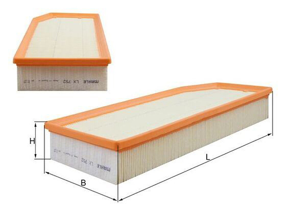 Mercedes Hava Filtresi - E397l01 - Mhl Lx752