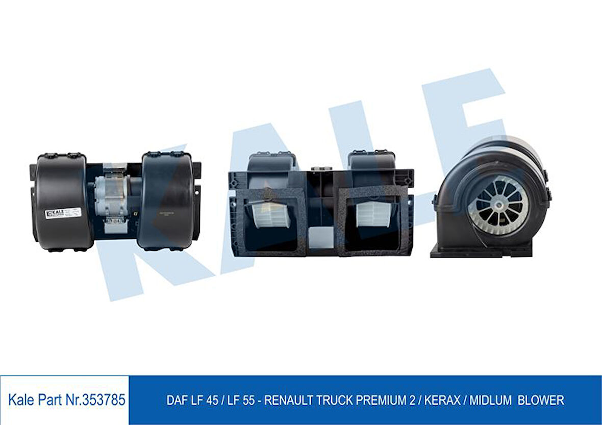 Daf Truck Kalorıfer Motoru Daf Lf45-Lf55/renault Premium 2-Midlum-Kerax DXI 7-DXI 11 - Kale 353785