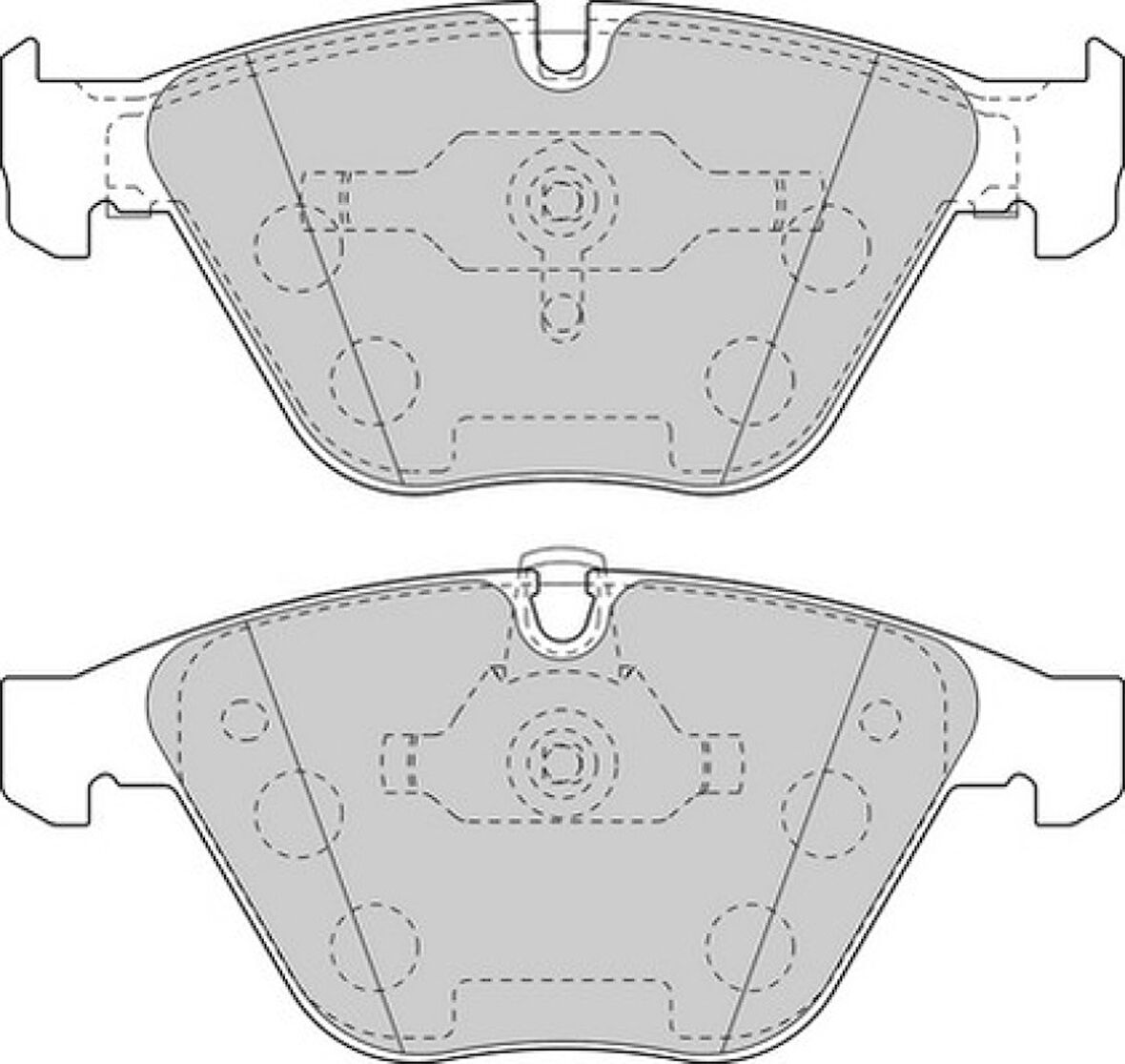 Bmw Fren Balatası Ön - Fren Balatası Ön - Frd Fdb1628