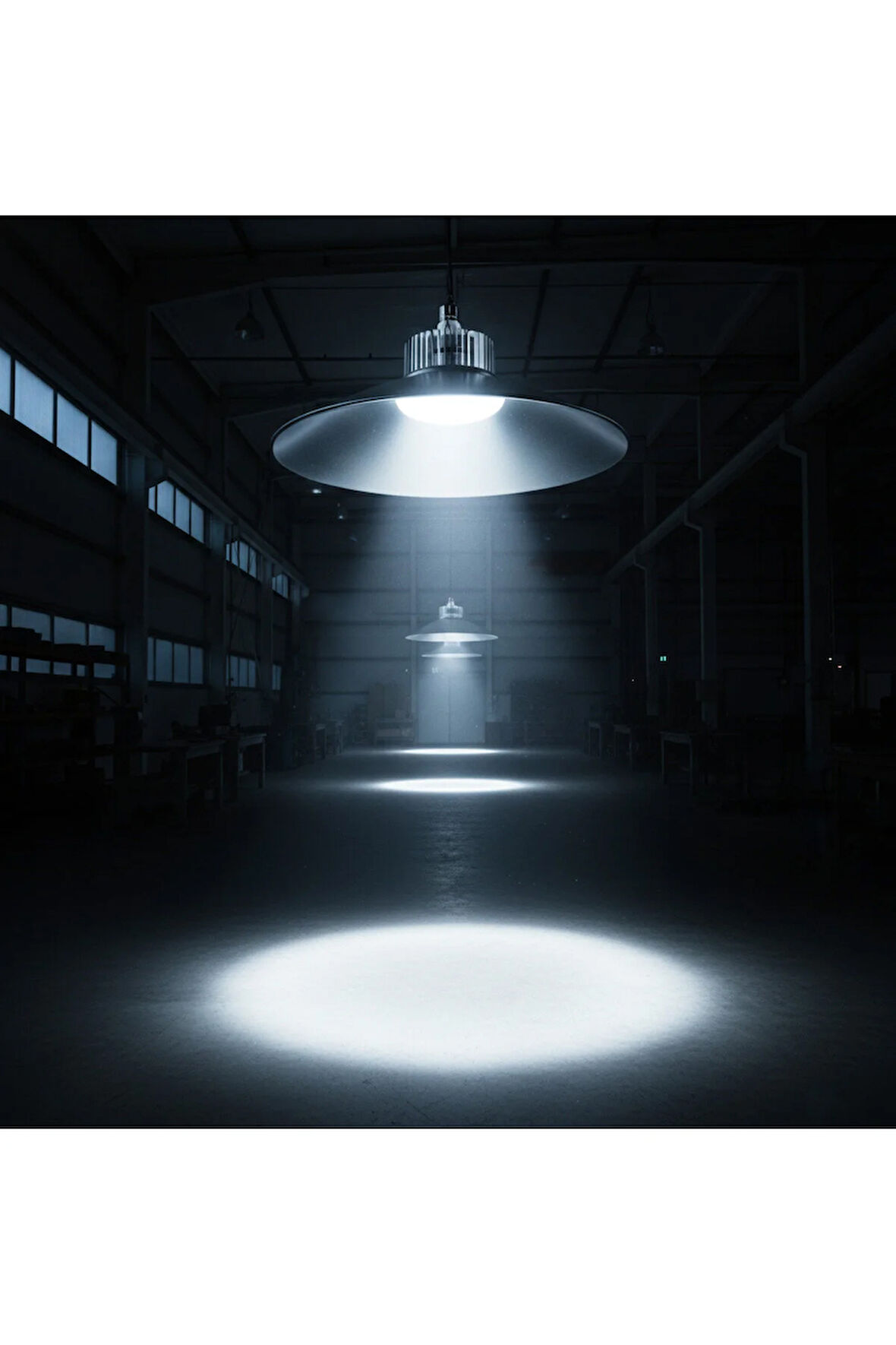 YÜKSEK TAVAN ARMATÜRÜ — KES141 / 50W / 4500 Lümen - BEYAZ