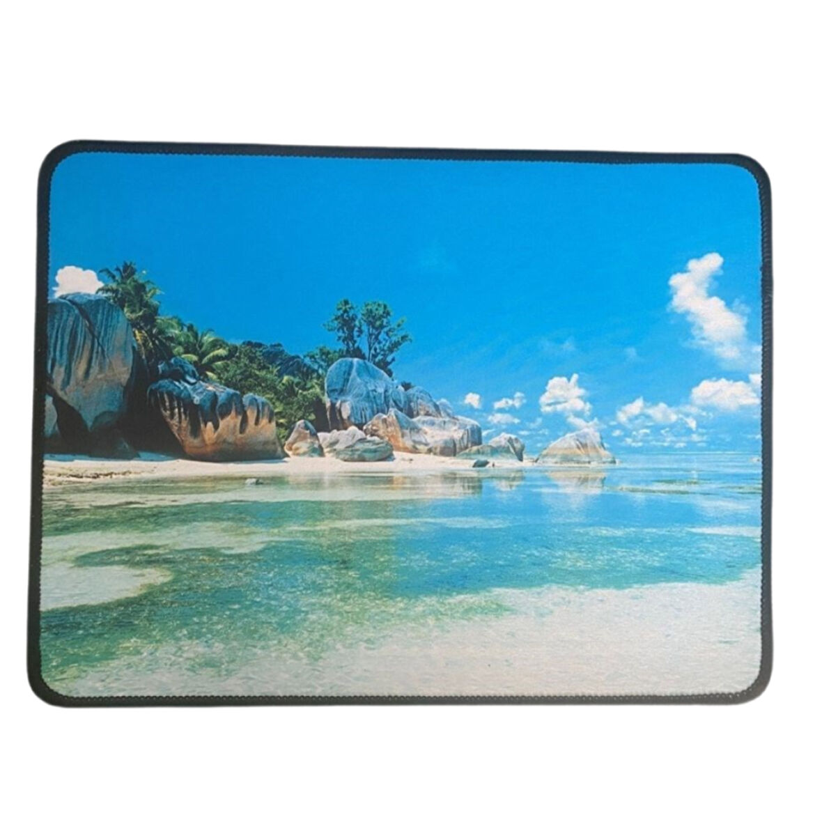 Mouse Pad Kaymaz Taban Pürüzsüz üst Yüzey 25cmx32cm Küçük Boy Deniz Manzaralı Mouse Matı