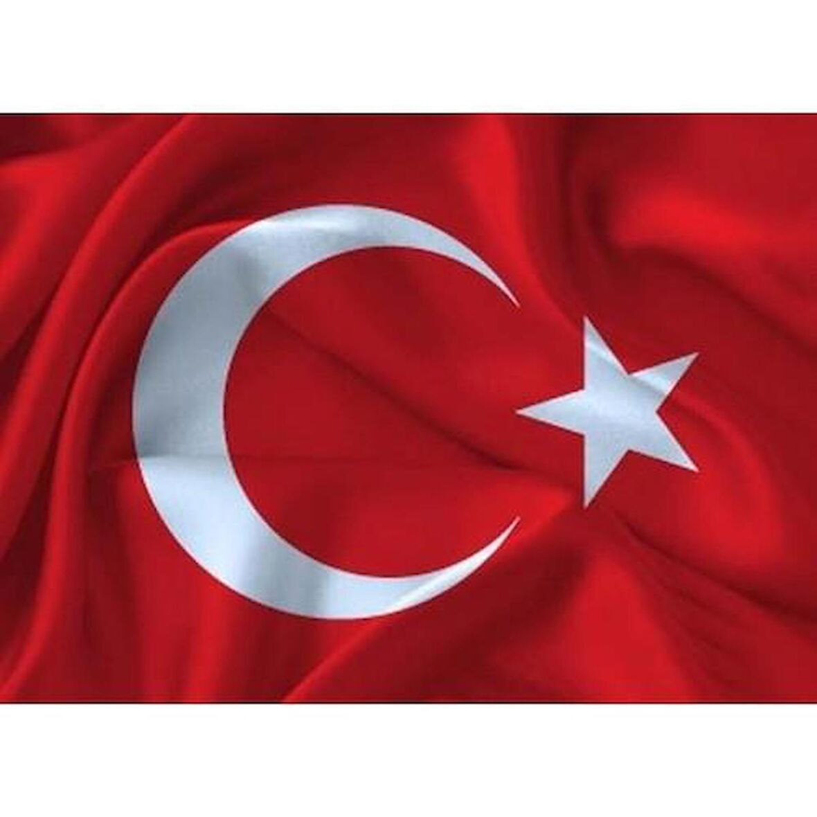 Gen-Of Türk Bayrağı 80x120 cm Alpaka Kumaş
