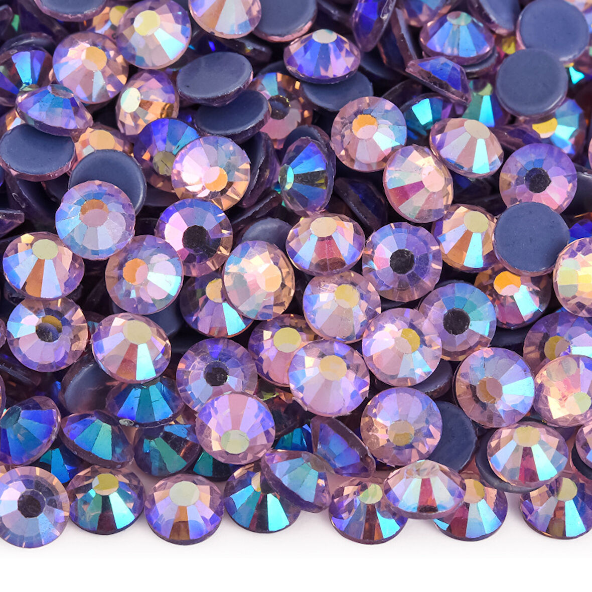 Gymo Premium Ütü İle Yapışan (Hotfix) Kristal Taş SS16 (3.8-4mm) Light Pink AB (720 Ad)