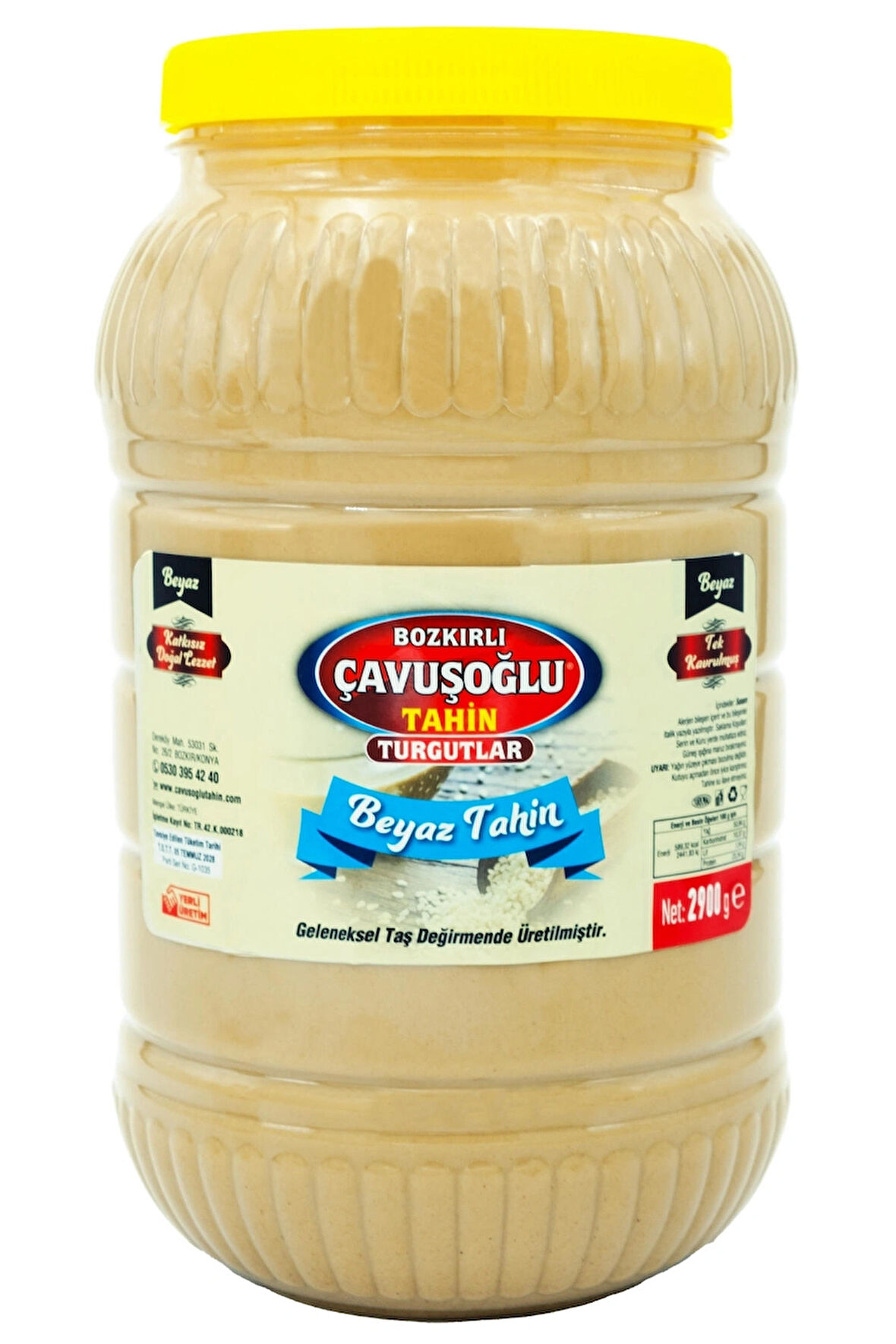 Beyaz Tahin Tek Kavrulmuş) Kepeksiz 2900g