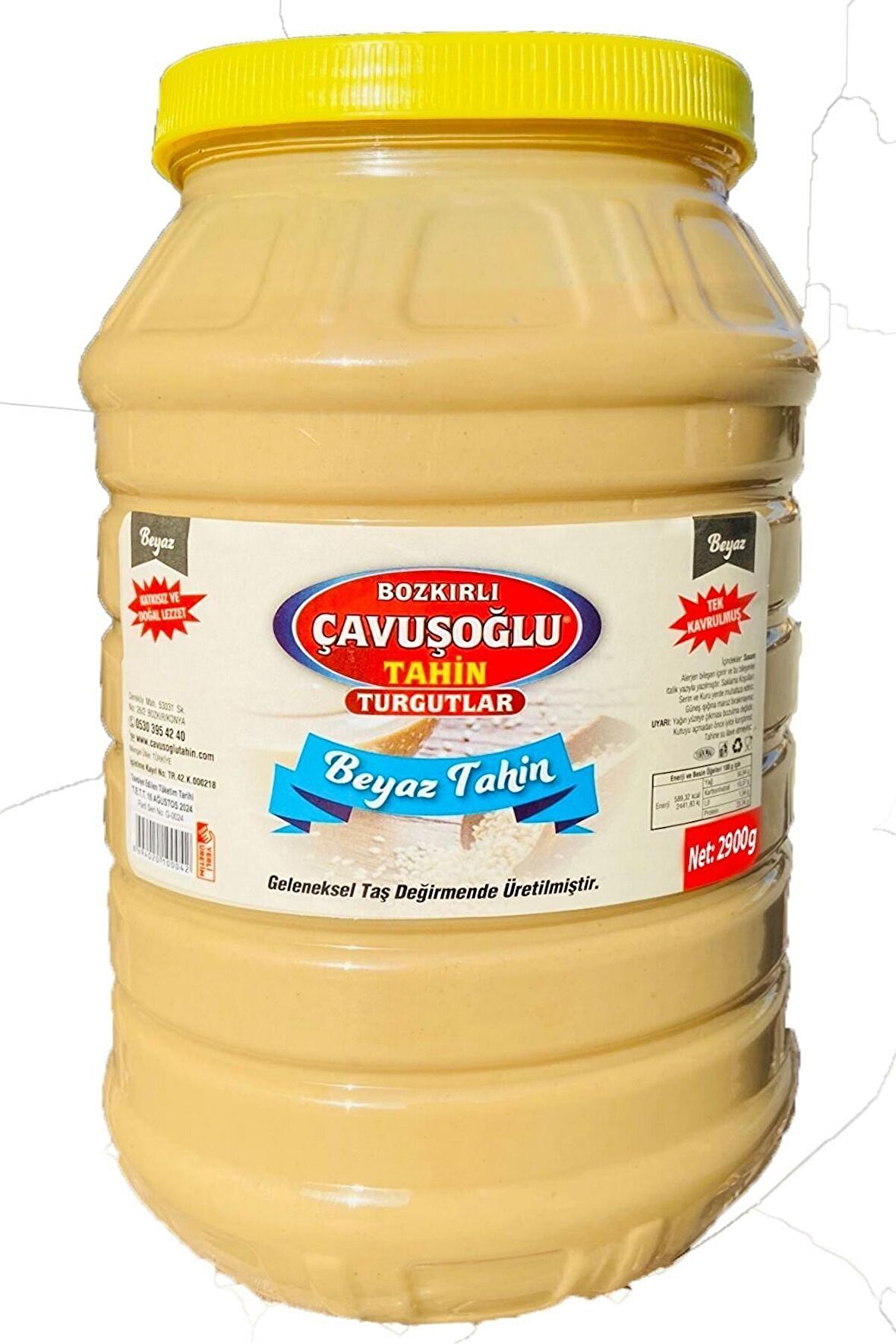 Beyaz Tahin Tek Kavrulmuş) Kepeksiz 2900g