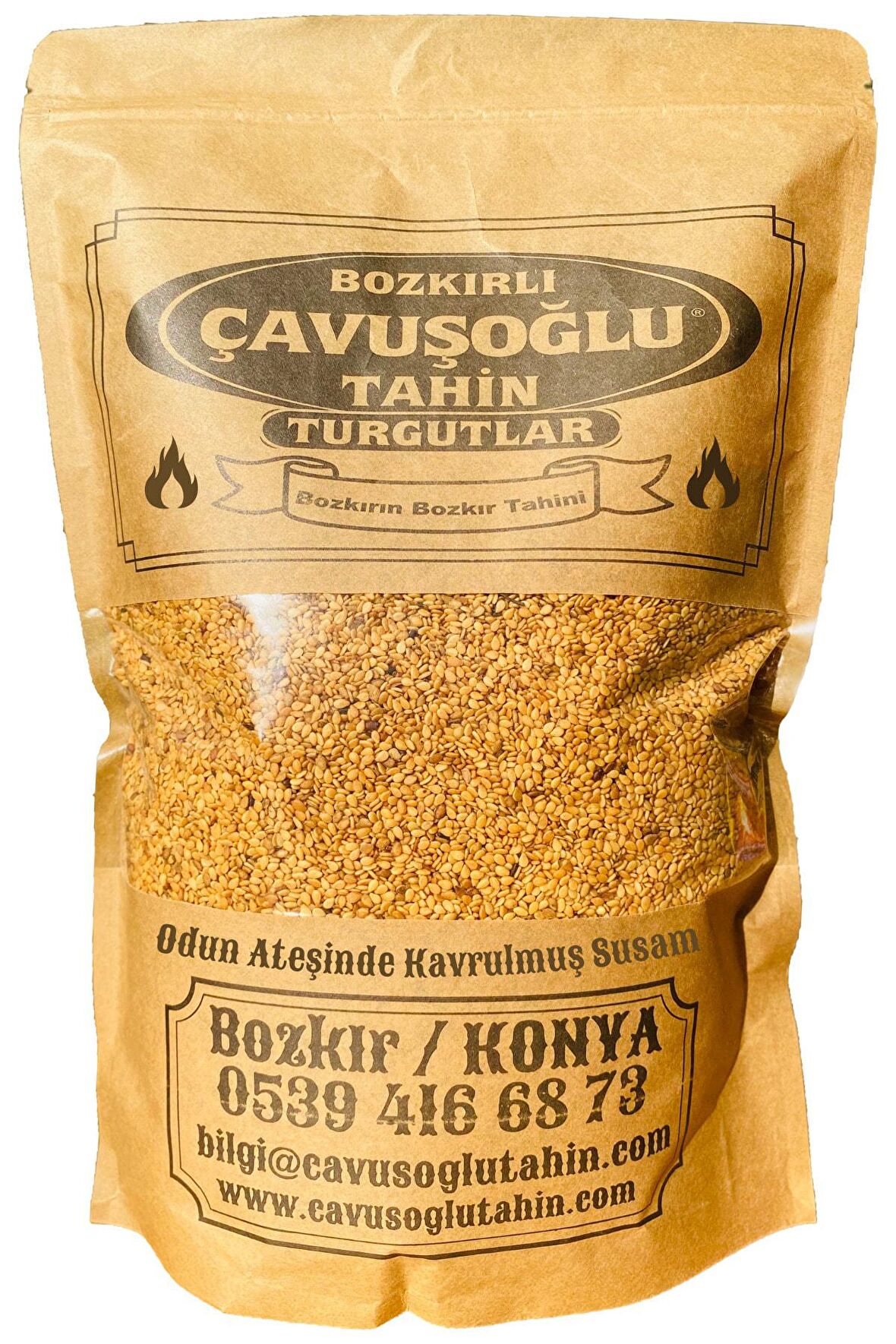 Odun Ateşinde Kavrulmuş Susam 1 Kg