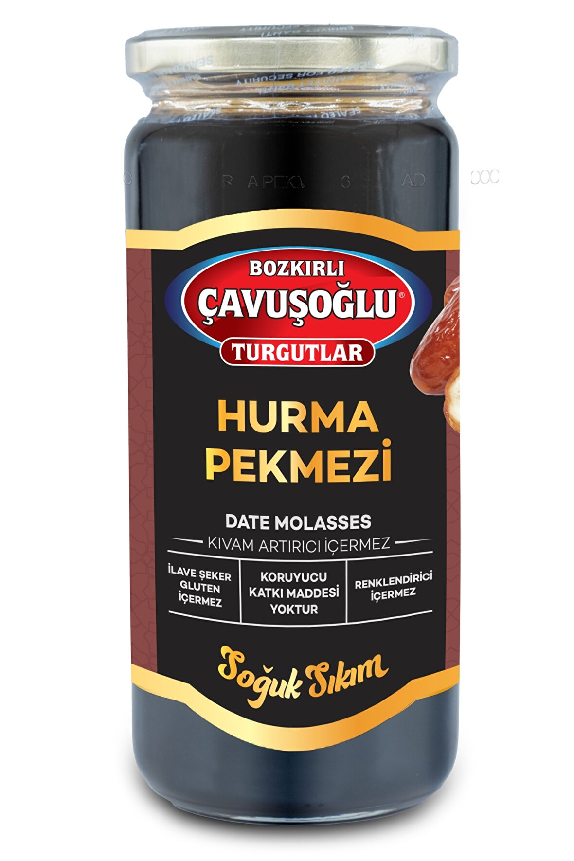 Soğuk Sıkım Hurma Pekmezi 620g