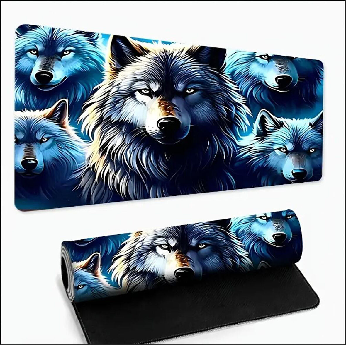 70X30 CM 5 KURT TASARIMI KAYDIRMAZ TABAN SPEED YÜZEY OYUNCU MOUSE PAD GAMİNG