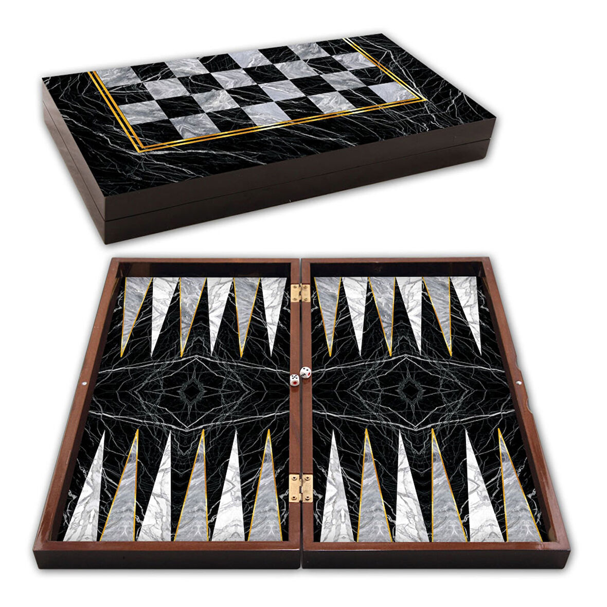 Star Cafe Tavla Siyah Mermer 1022184