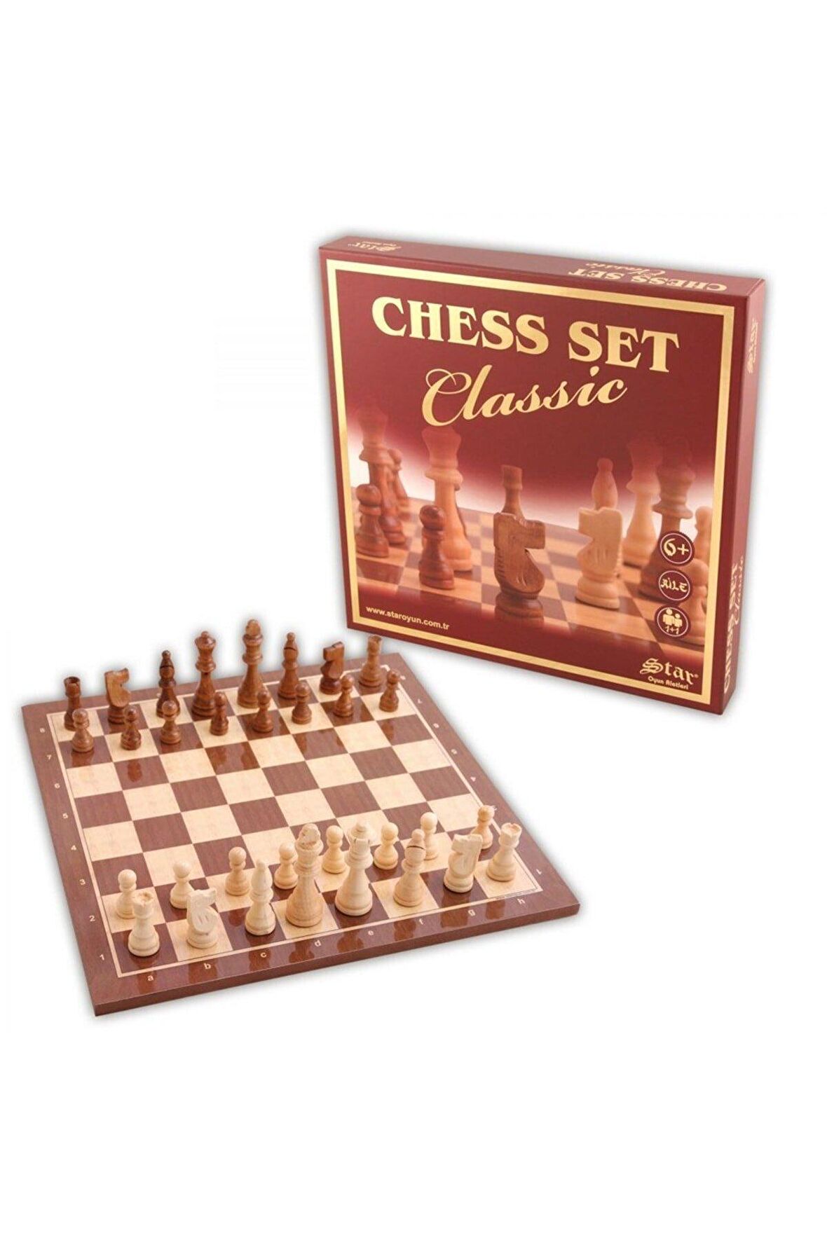 Star Okey Chess Set Classic Büyük