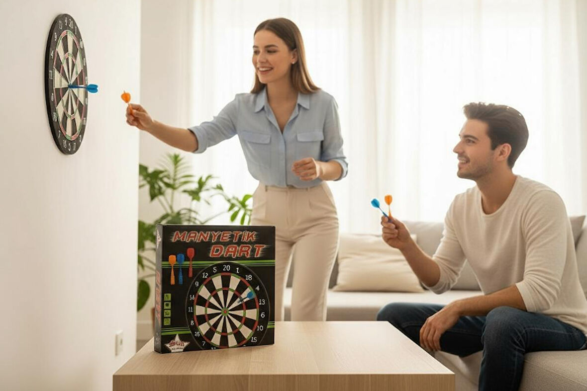 Star Manyetik Dart Oyunu - Güvenli ve Eğlenceli Aile Oyunu