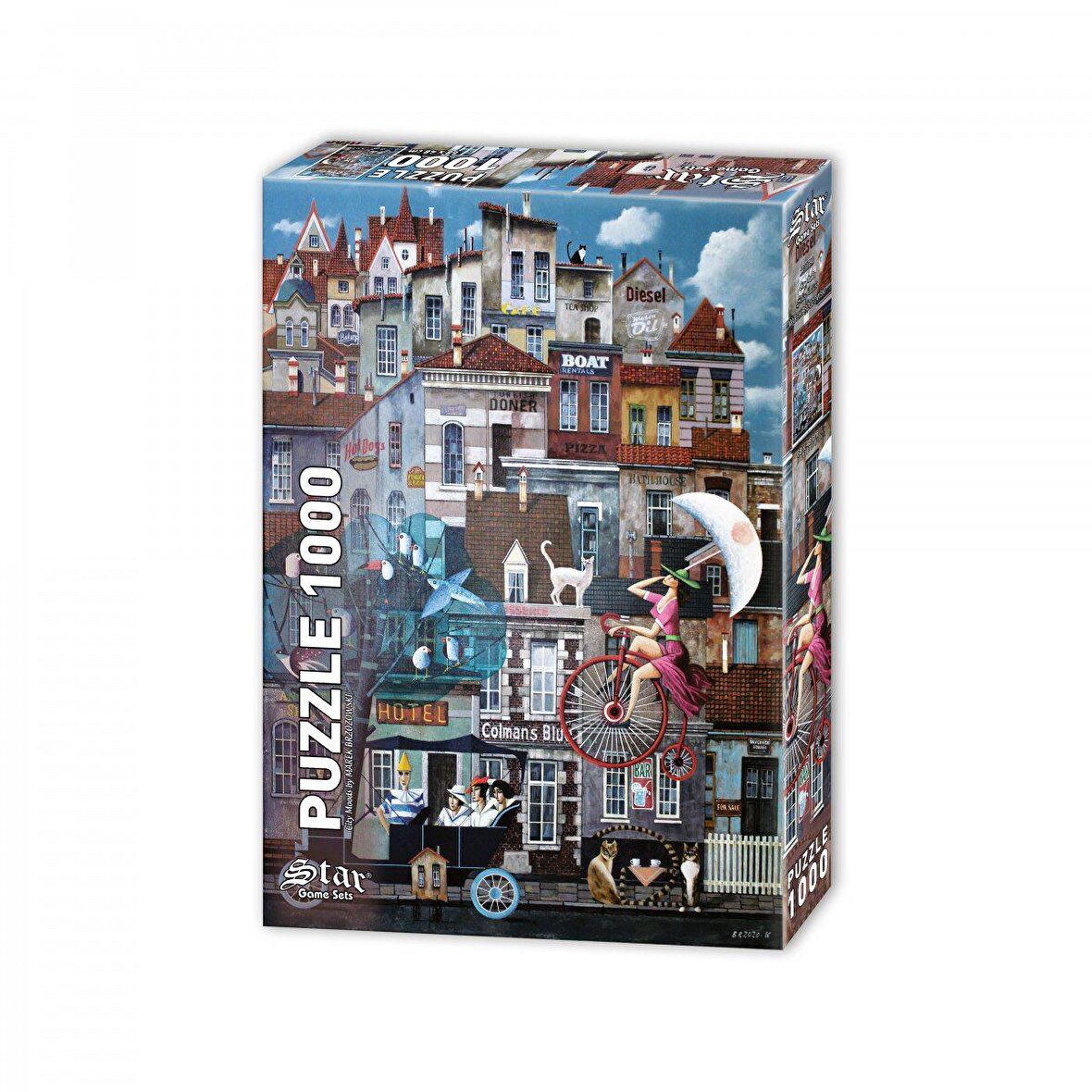 Star Oyun Aletleri Şehir / Yapı 1000 Parça Yetişkin Puzzle