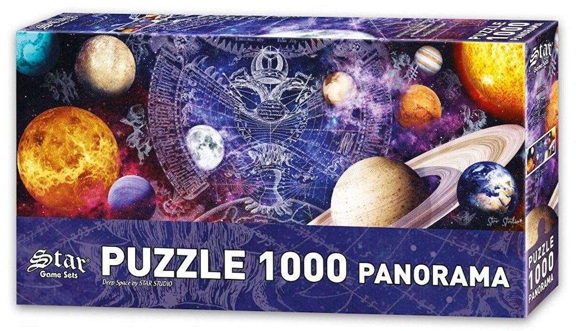 Star Oyun Aletleri Manzara 1000 Parça Yetişkin Puzzle