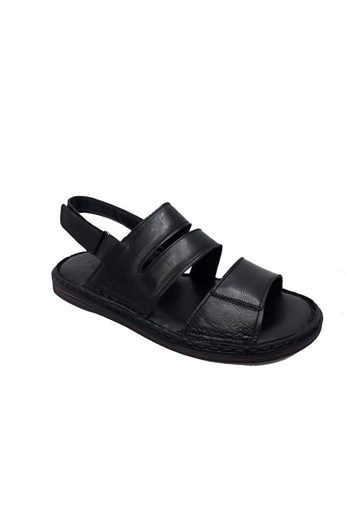 Esba 209 Hakiki Deri Anatomik Erkek Sandalet