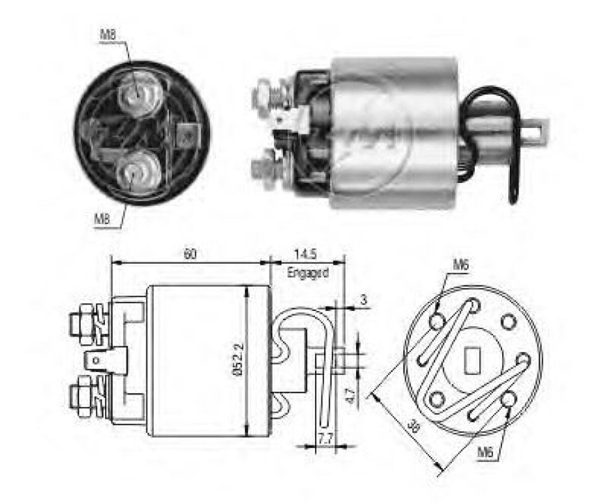 Opel Mars Otomatıgı 12v Opel Ym - Zm 0717