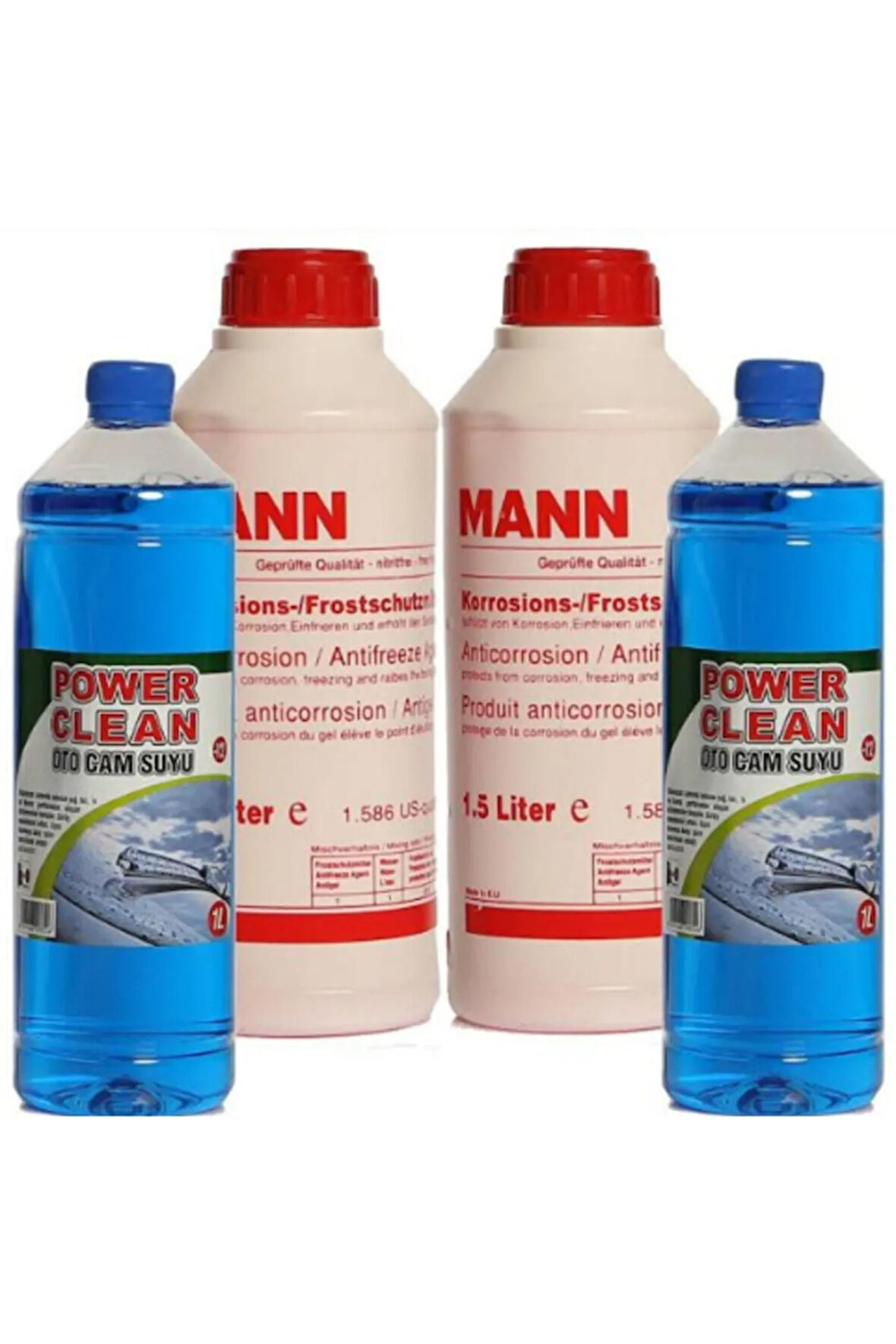 Organik Kırmızı Antifriz1.5 Lt -37 (2 Adet) 2 Camsuyu