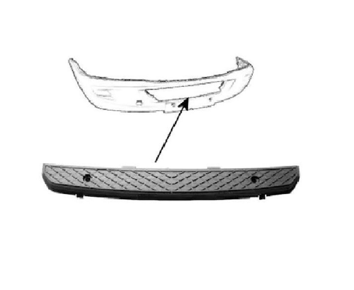 Mercedes On Tampon Orta Basamak Sprinter 06> - Vortex V2206588