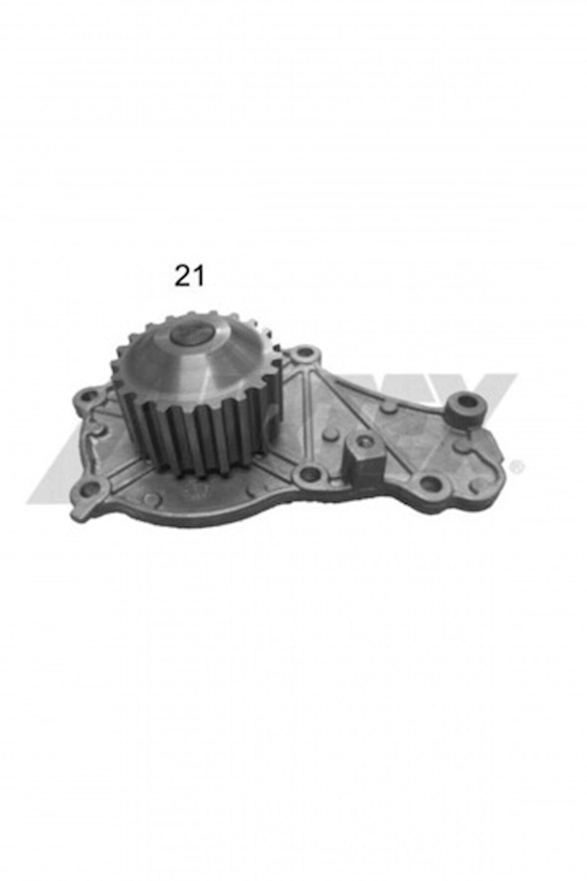 Psa Devirdaım Su Pompası P206 P207 P307 C1 C2 C3 (i II İi) C3 Plurıel Xsara II Dv4td (1.4 Hdi 8v) Fiesta - Aırtex 1673