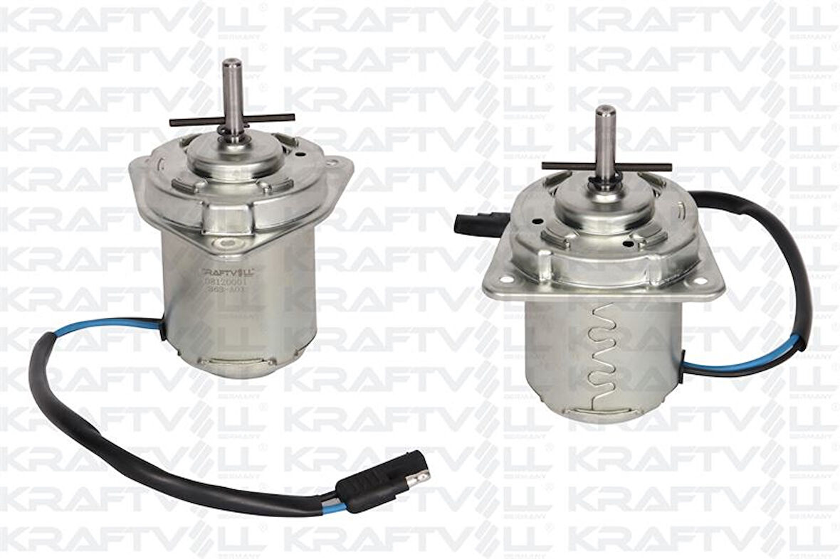 Renault Eski Radyator Fan Motoru Kablolu R9 R11 R19 - Kraftvoll 08120001