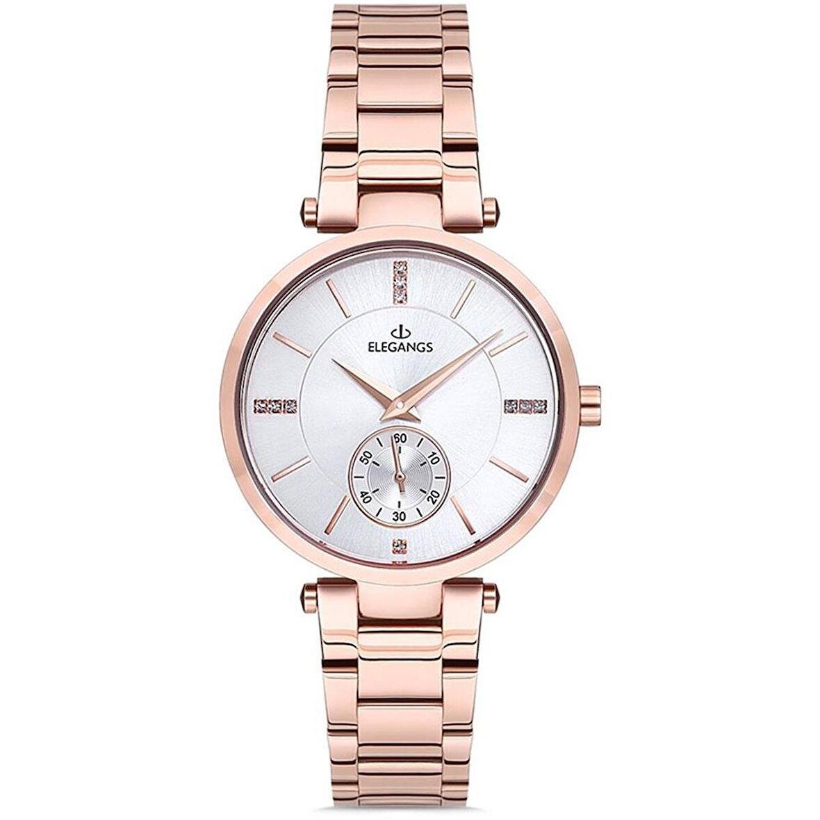 ELEGANGS EL2437.3 ROSE GOLD BAYAN KOL SAATİ