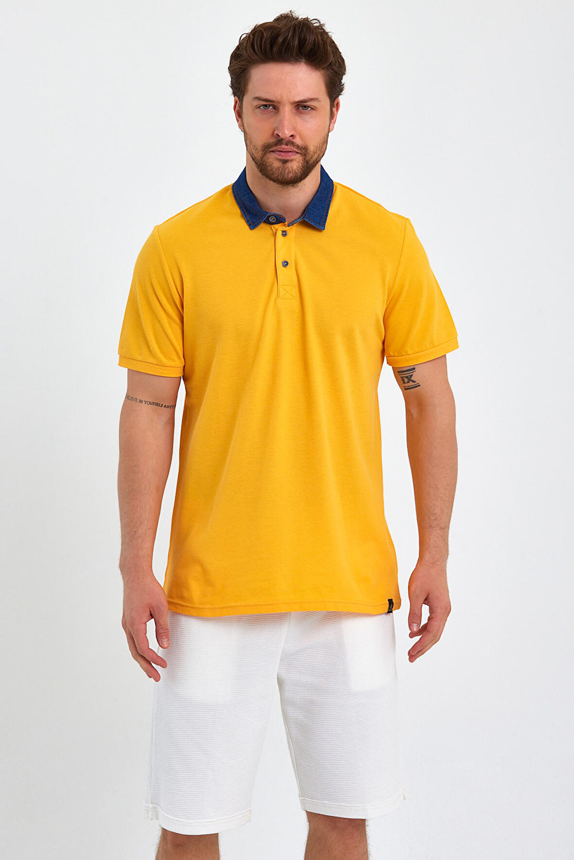 Rodi Polo Denim Yaka T-shirt RD23YE272134