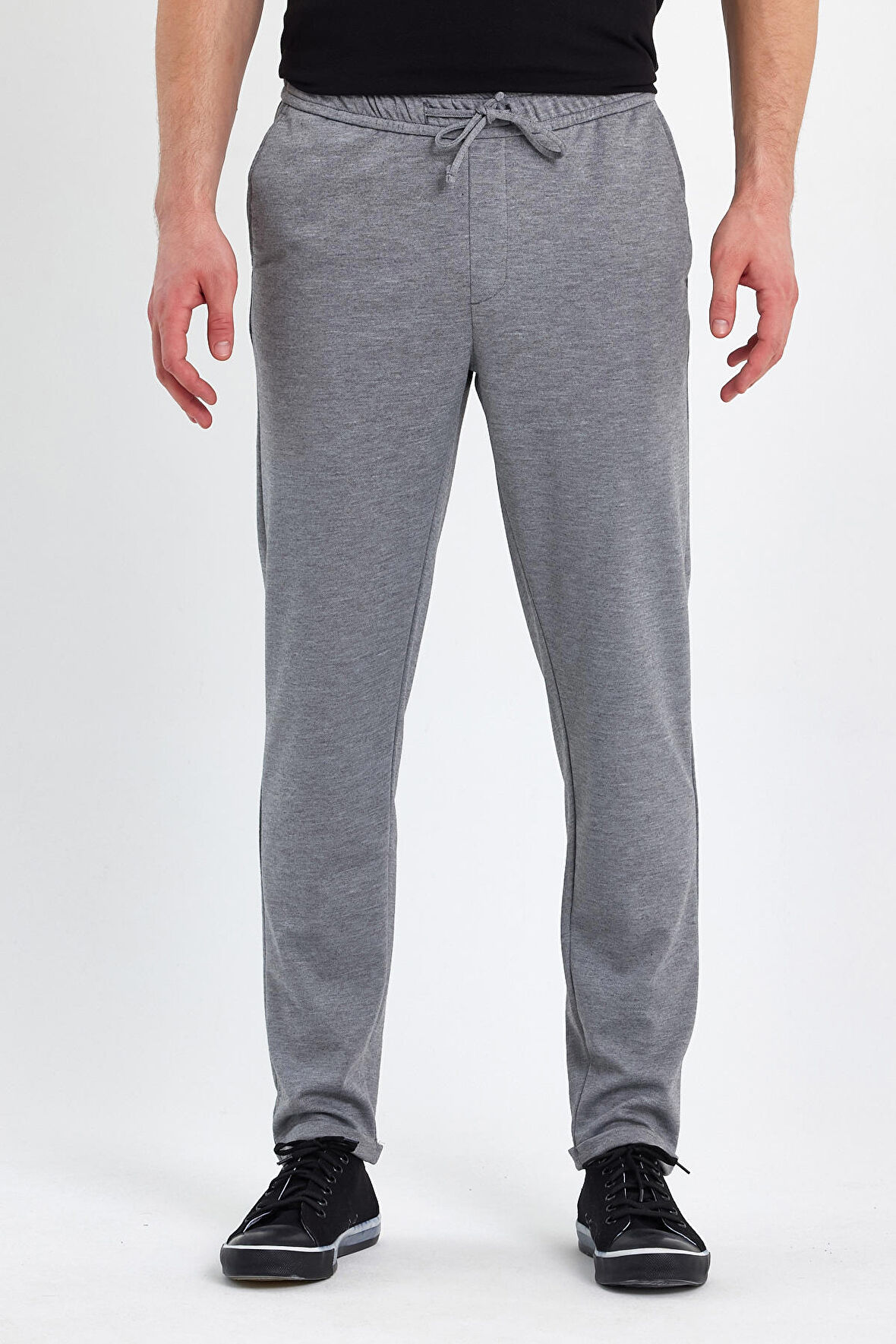 Rodi Beli Tam Lastikli Duble Paça Jogger Pantolon RD23YE010512