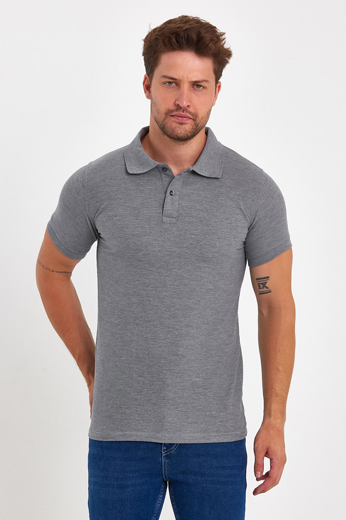 Rodi Polo Yaka  T-shirt Basic Kol Rıbana RD23YE328705