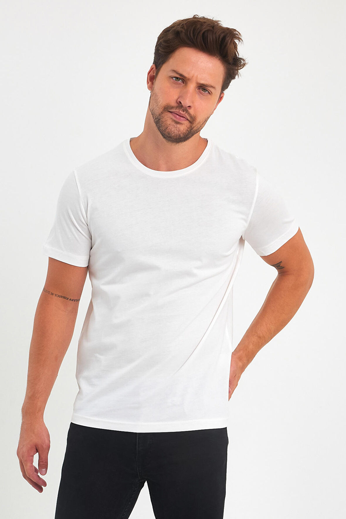 Rodi 30/1 Süprem Bisiklet Yaka T-shirt RD23YE282020