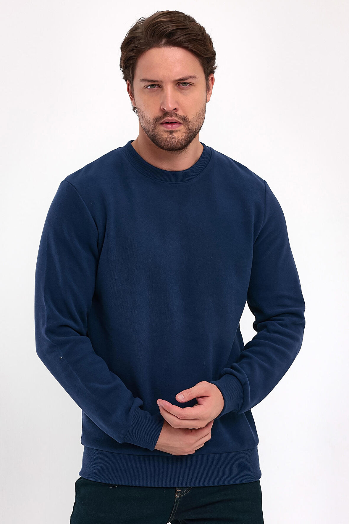 Rodi Selanik Bisiklet Yaka Sweatshirt RD24KE055053