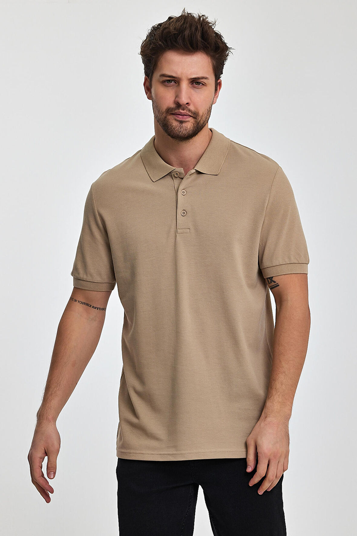 Rodi Polo Yaka  T-shirt  Basic Kol Rıbana RD23YE272127