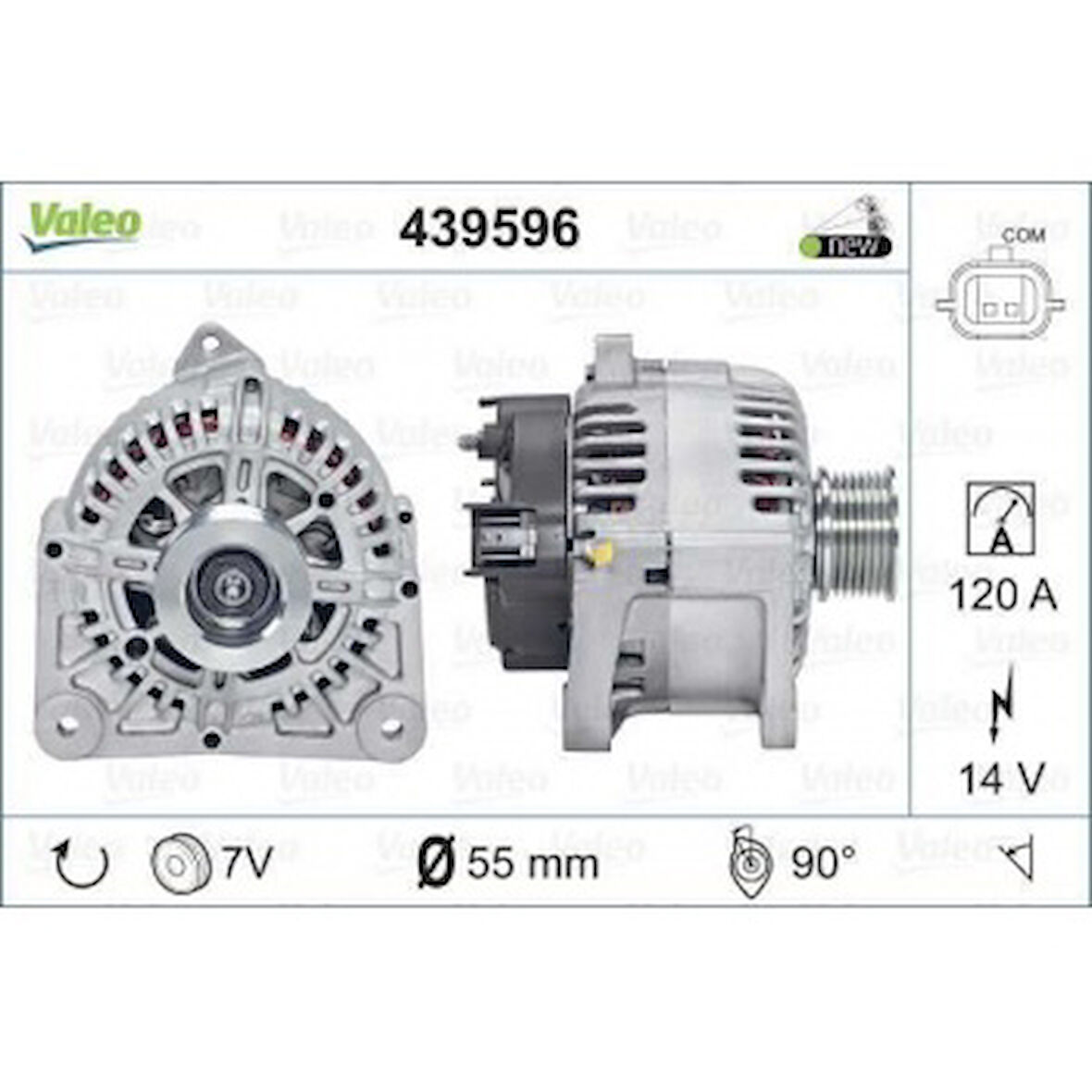 Renault Alternator Clio İii,iv Modus 1.2 16v 2.0 16v - Valeo 439596