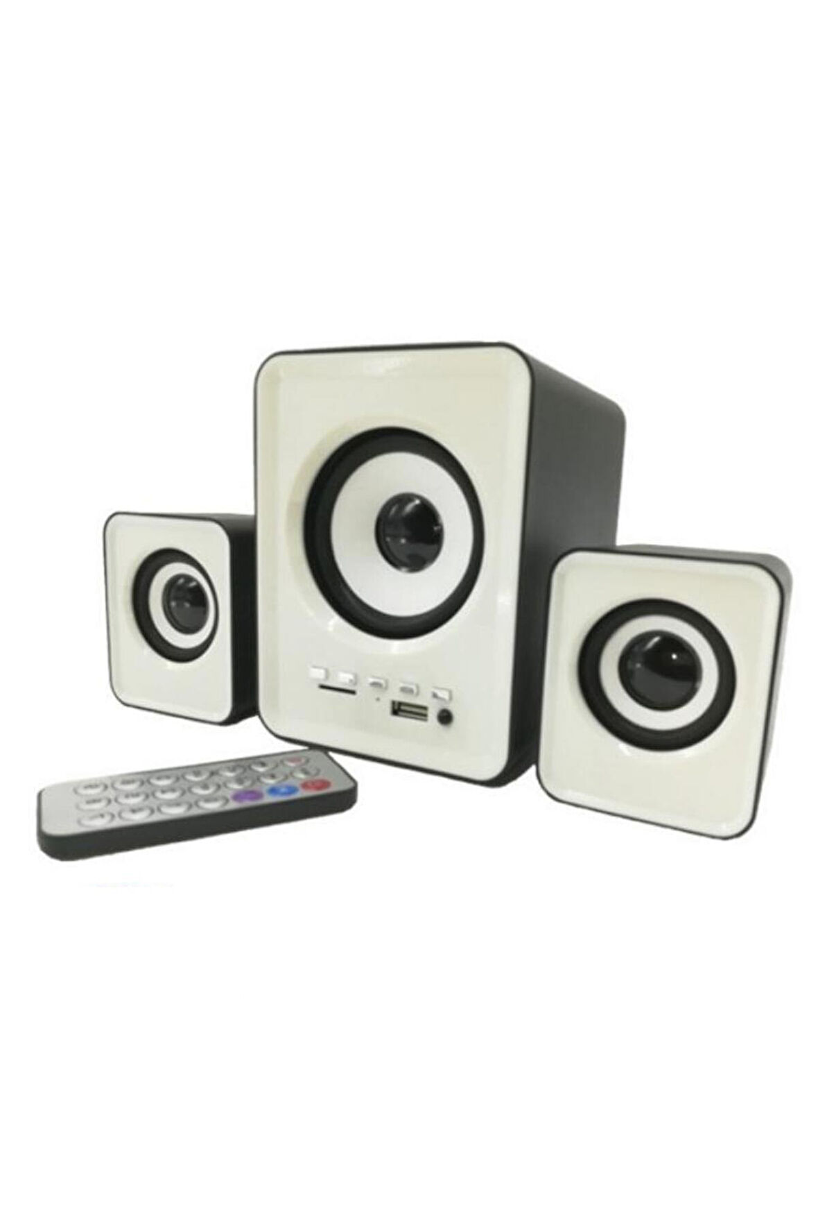 D23 Bluetooth Hoparlör 3.5mm Jack Kablolu Bilgisayar Hoparlörü