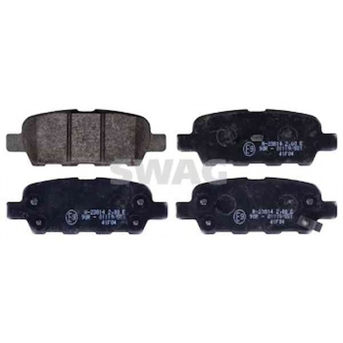 Renault Arka Fren Balatası Nissan Qashqaı J10 07-13 Xtraıl 07-13 Parthfınder 13-> Koleos 08-> Juke 10->suzuk - Swag 60116198