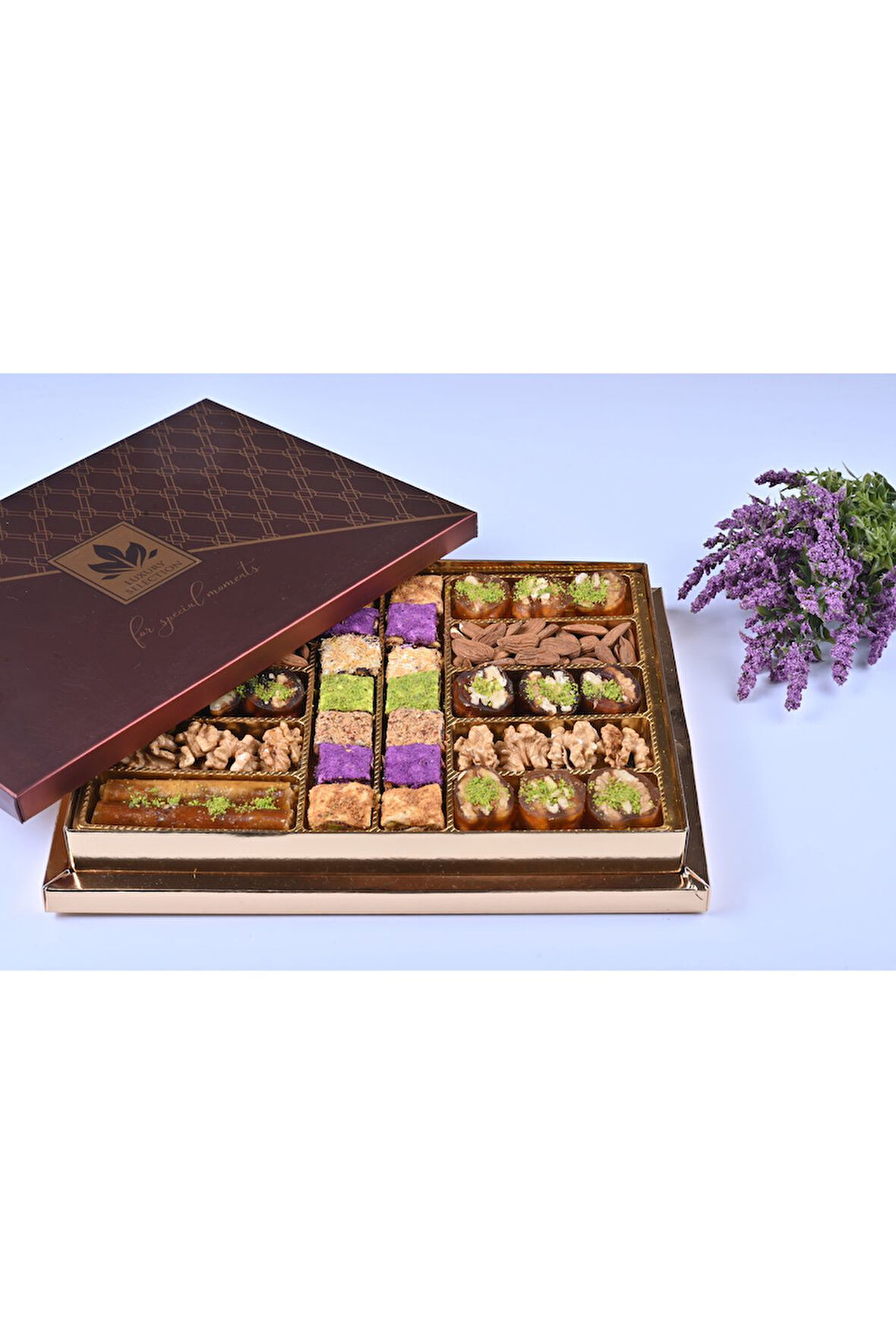 Tadım Dünyası Karışık Hediyelik Kuruyemiş & Lokum 950 gr 001