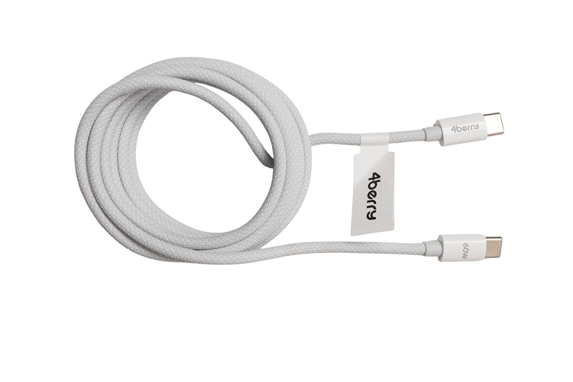 ECO CC  FAST CHARGE ÖRGÜLÜ 60W (C TO C /1.2 ) BEYAZ