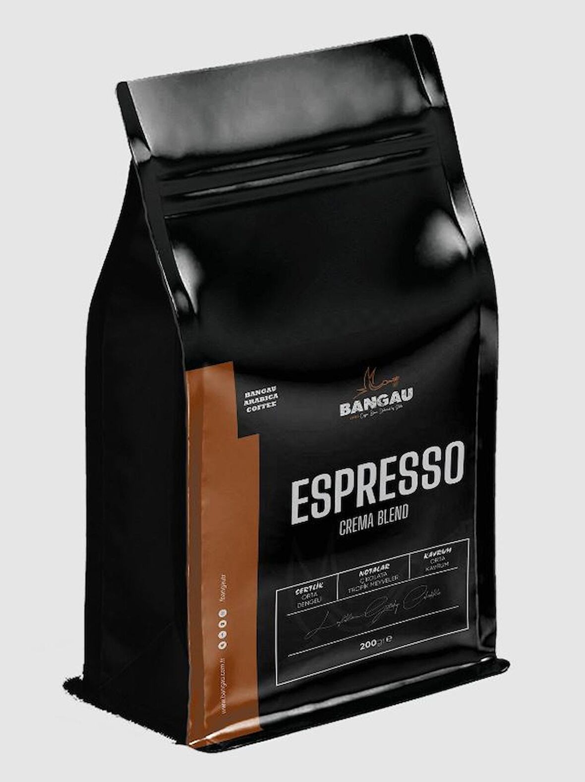 Bangau Espresso Crema Blend - Çekirdek Kahve 200gr