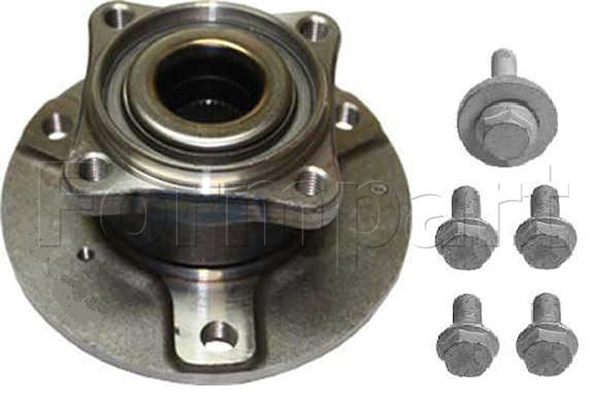 Smart Teker Rulmanı Arka (porya) Smart Fortwo Cabrıo 07> Fortwo Coupe 07> - Formpart 19498061/k