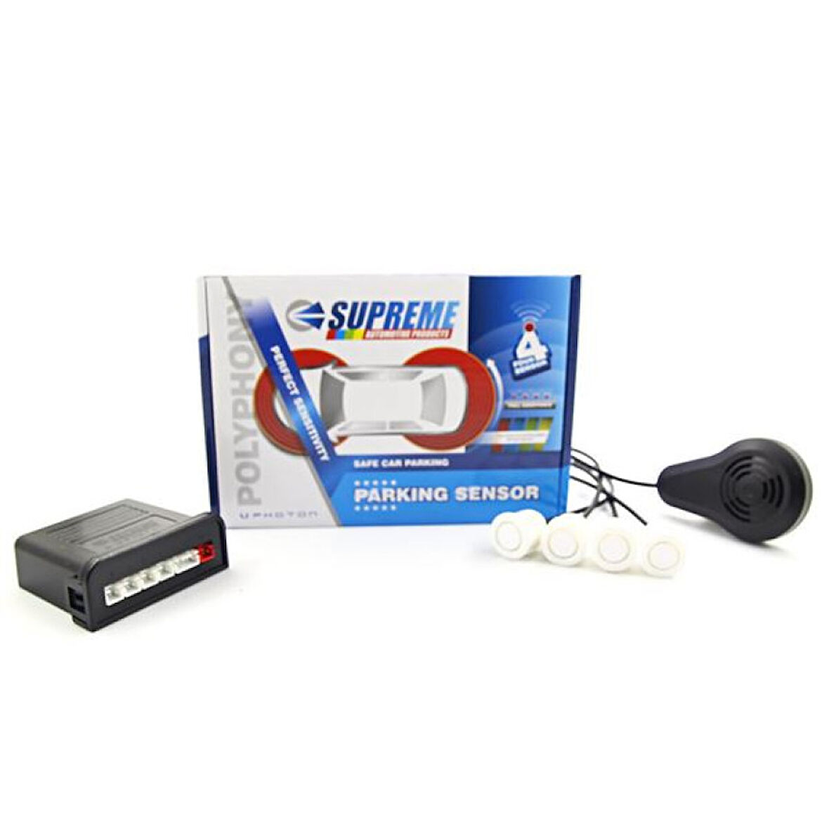 Unıversal Polyphony Beyaz Park Sensöru 18,5mm - Photon Sp2536