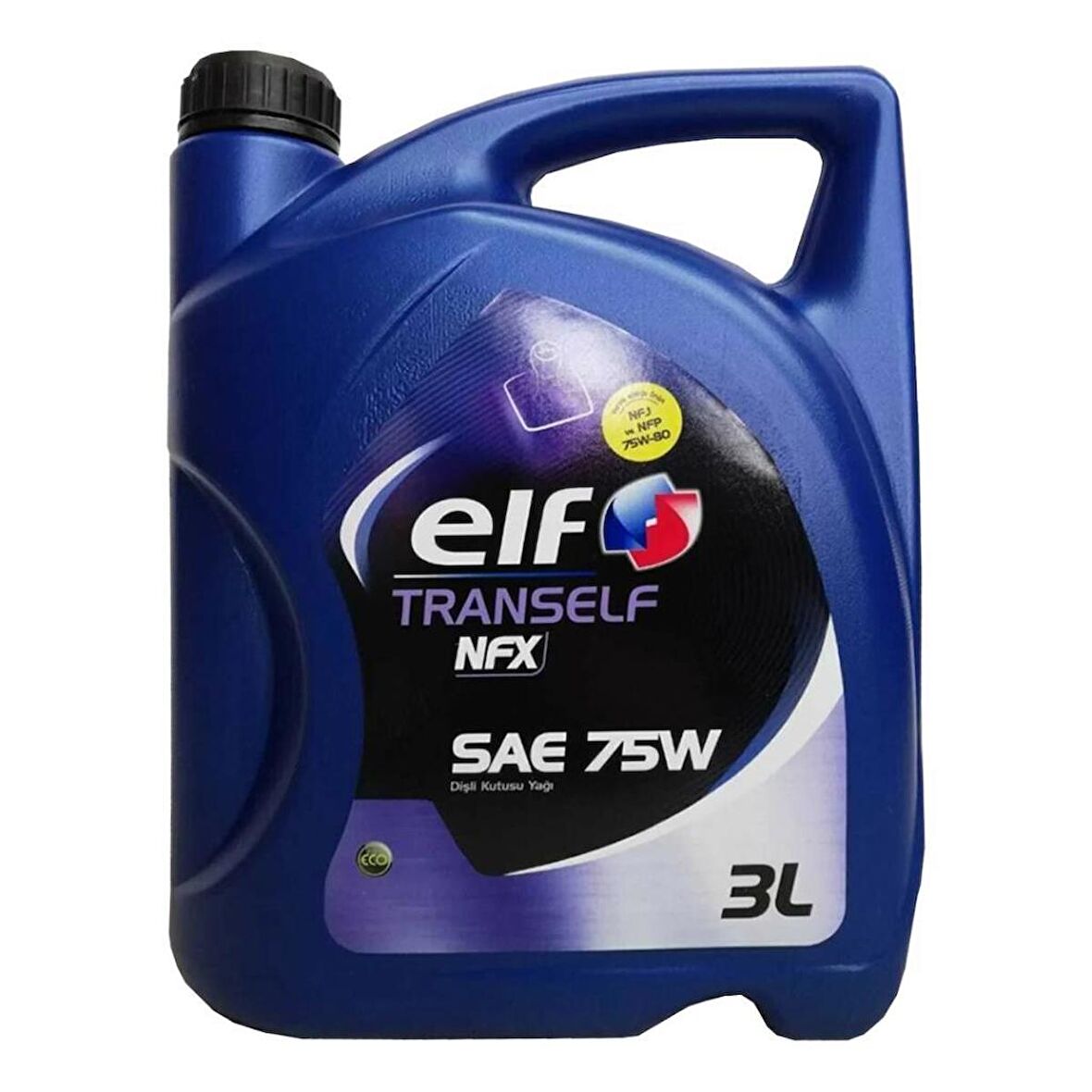 Elf Tranself NFX SAE 75W 3 Lt Yarı Sentetik Şanzıman Yağı