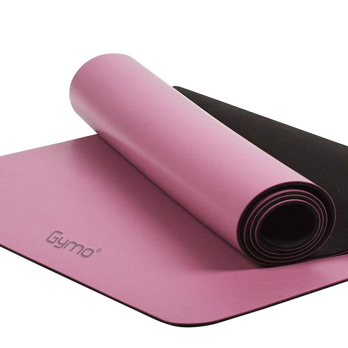 Gymo Pro Series® Pu-Rubber Kaydırmaz Kauçuk Yoga Matı Pilates Minderi 5mm Pink