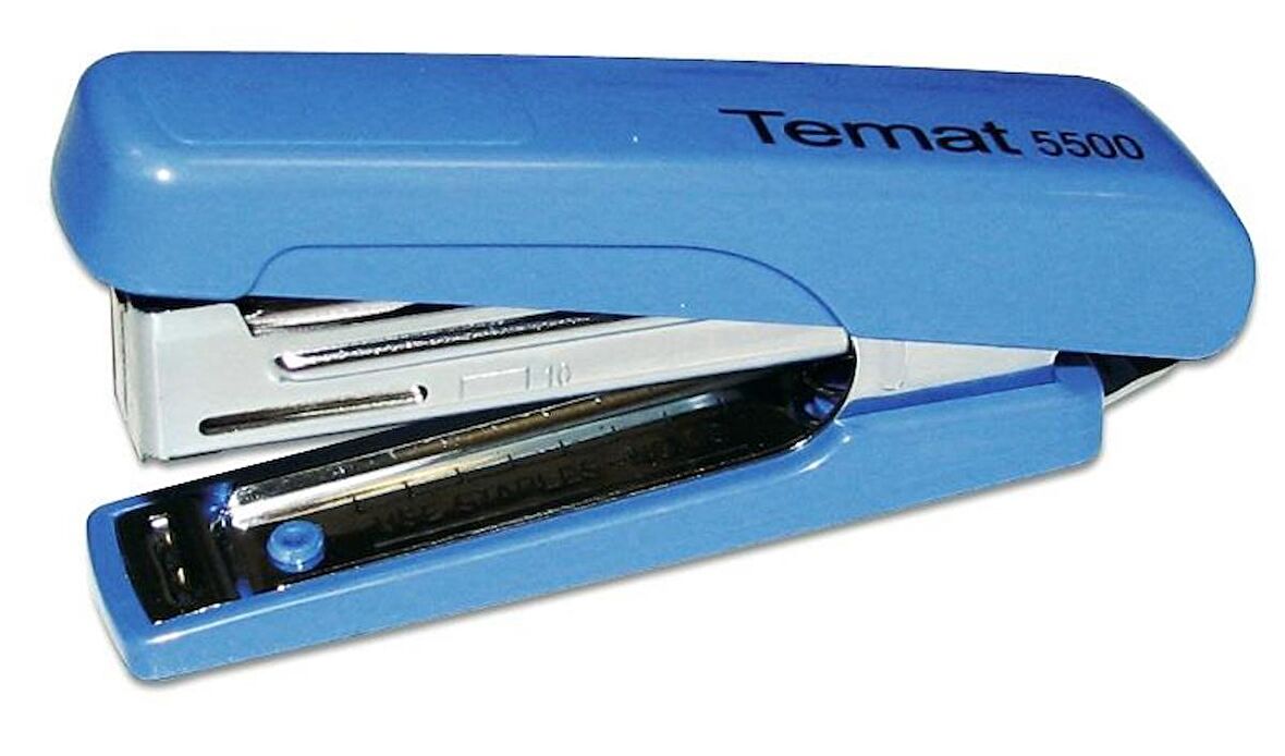Temat Küçük Zımba Makinası Mini 20 SY No:10 Mavi 5500