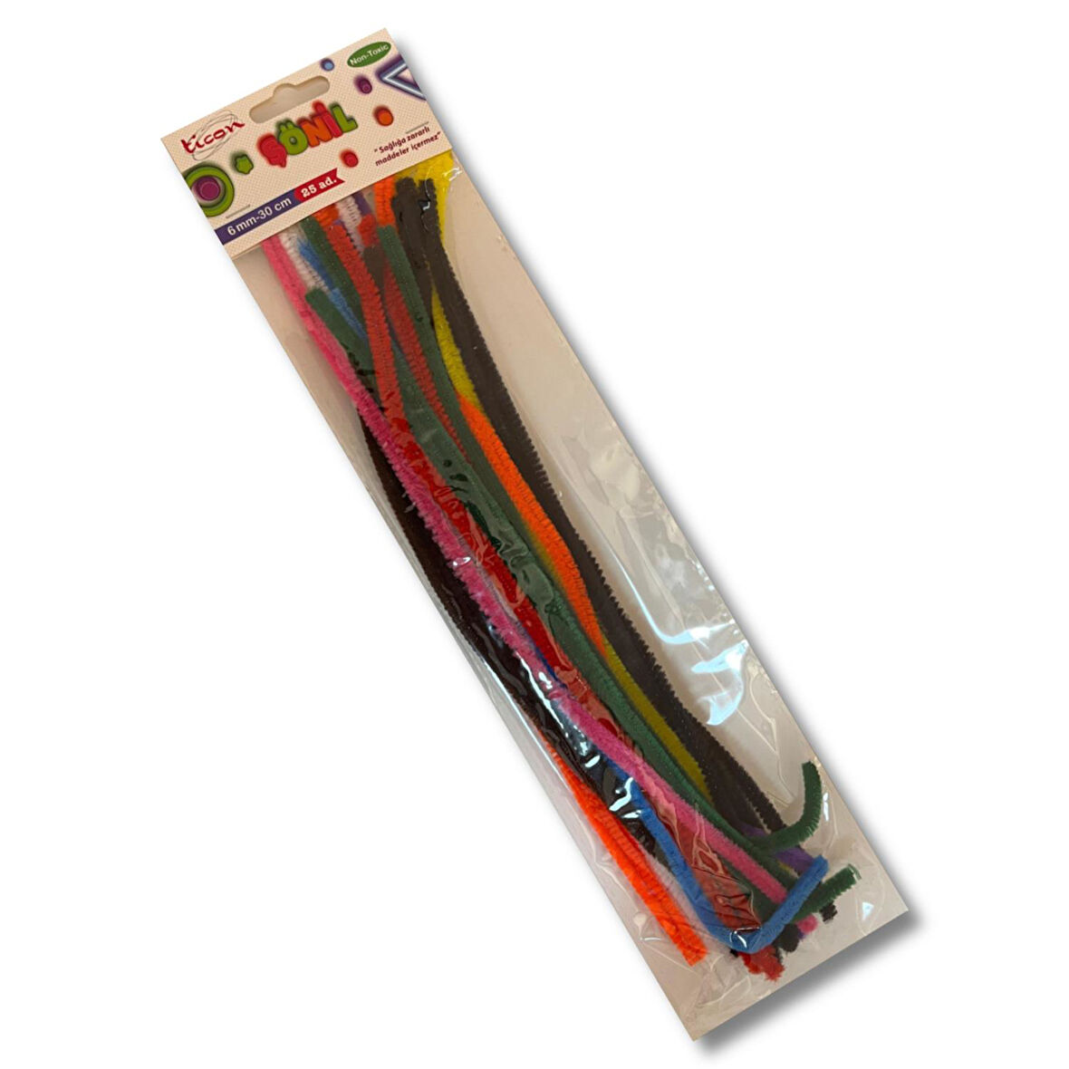 Ticon 6 mm 25 cm Şönil 25 Adet (362120)