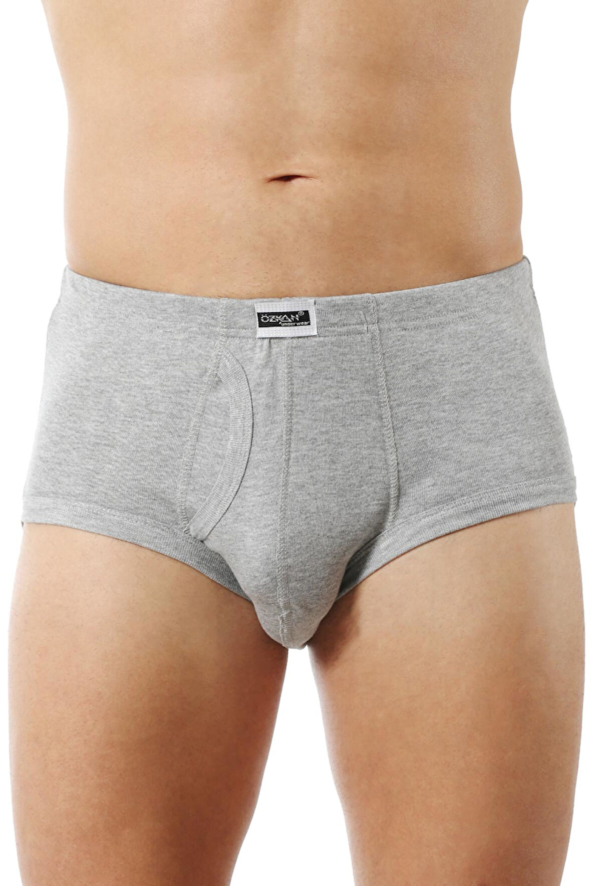 Özkan 0117 Erkek Ribana Pamuklu Slip Torbalı Külot 