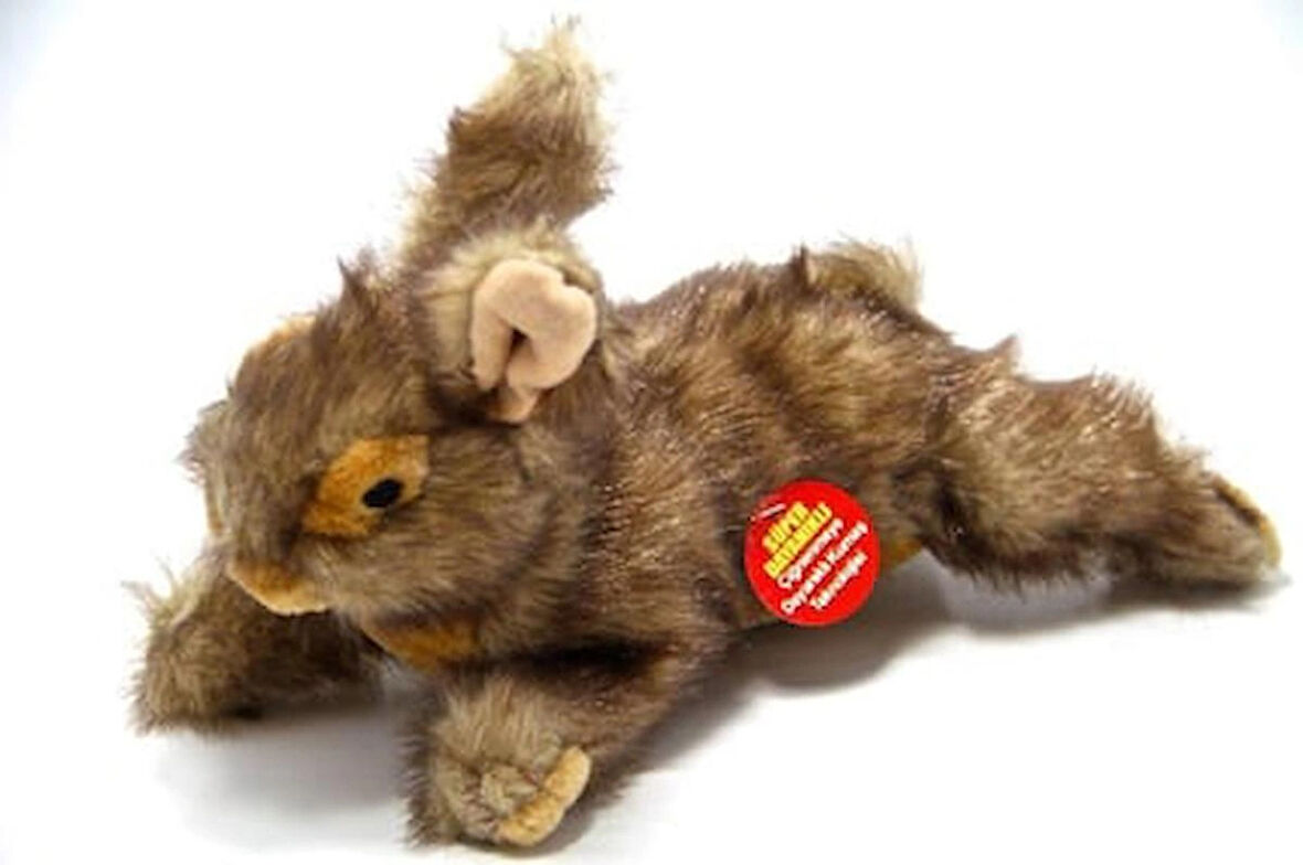 Vardem Koş Getir Sesli Peluş Tavşan Köpek Oyuncağı 19 cm