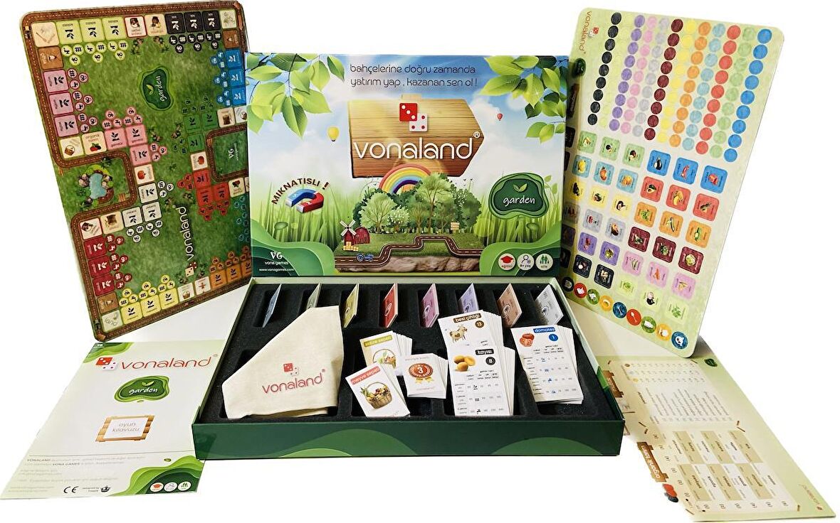 - Garden | Eğitici Aile Kutu Oyunu (+8 Yaş)