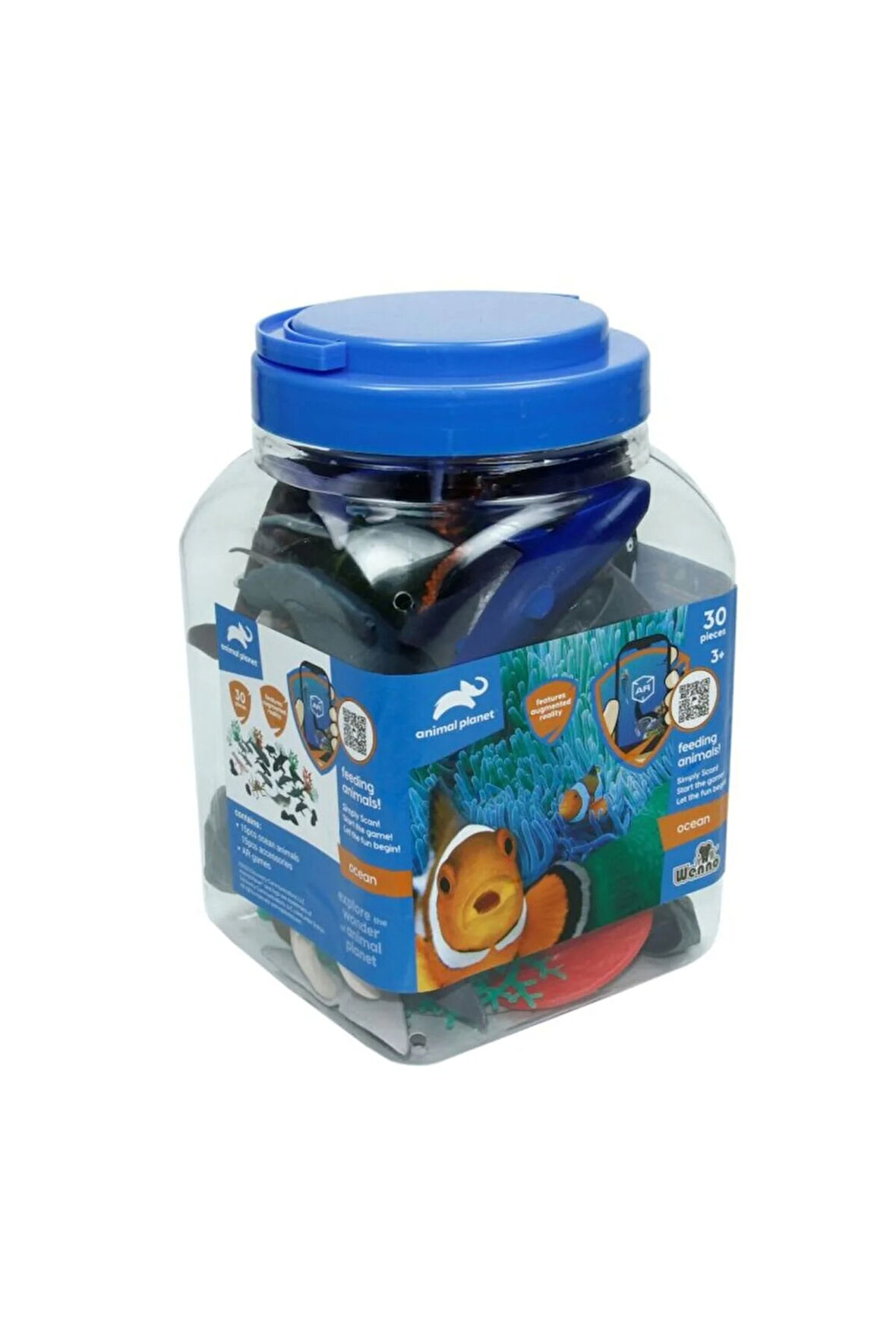 Vardem 30Pcs Hayvan Set, Okyanus hayvanları SHD6602