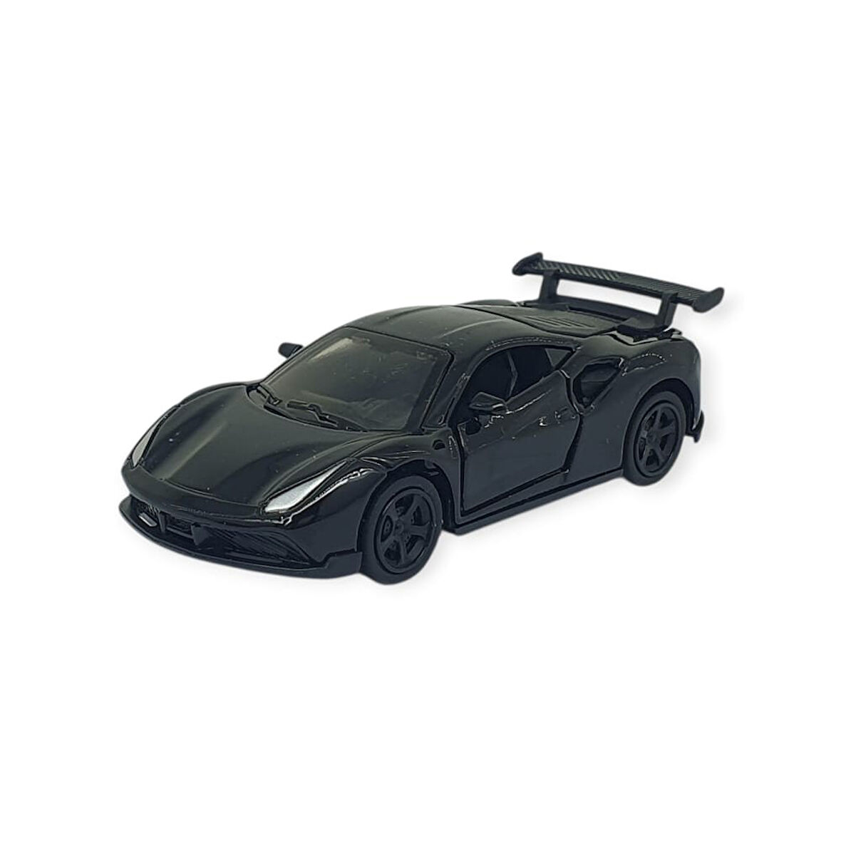 Çek Bırak Metal Küçük Arabalar 8 cm - 6411A-9 - Siyah