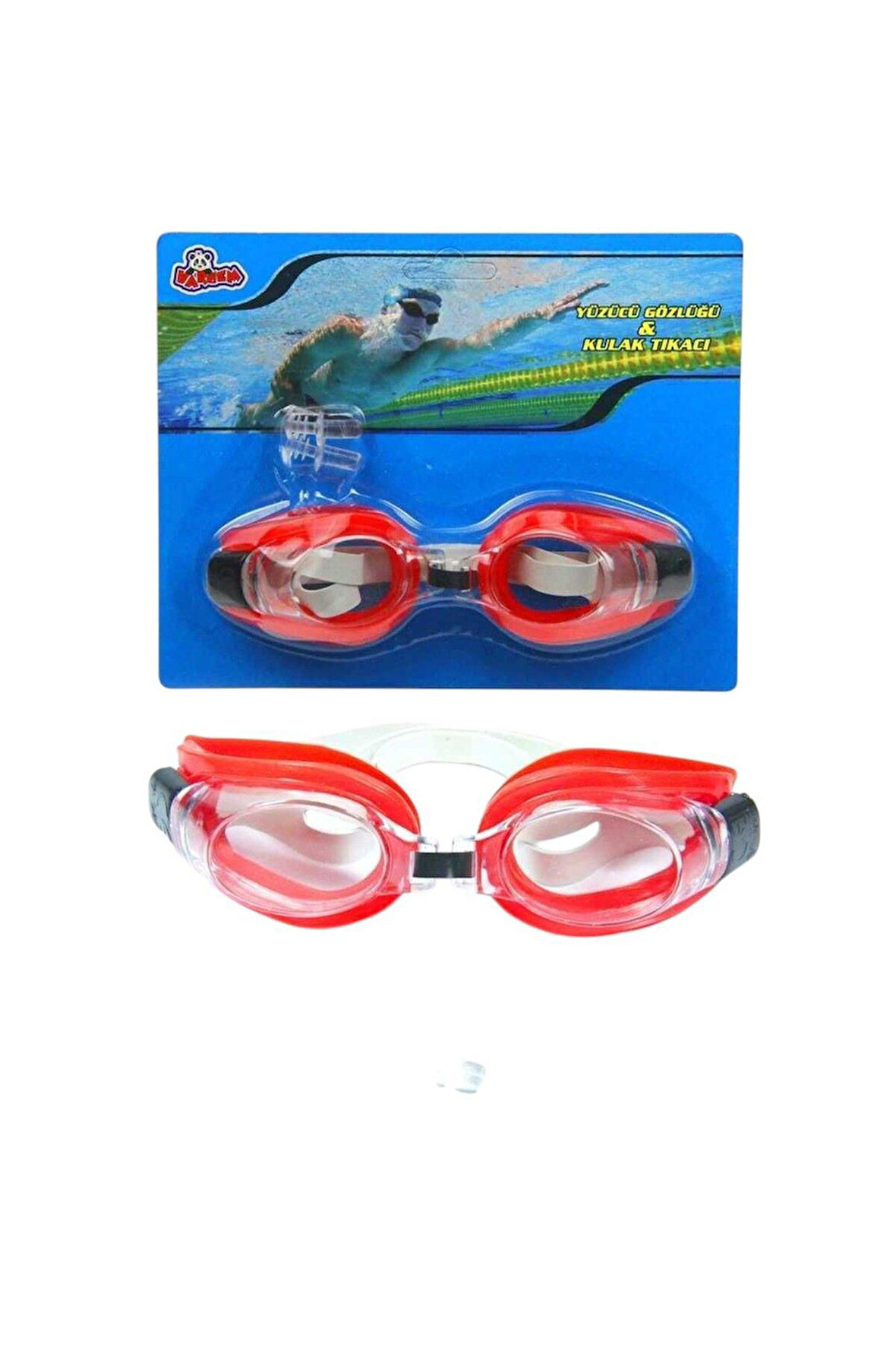 Seçtim Aldım Yüzücü Gözlüğü 2088a Kulak Tıkaçlı Kartelada