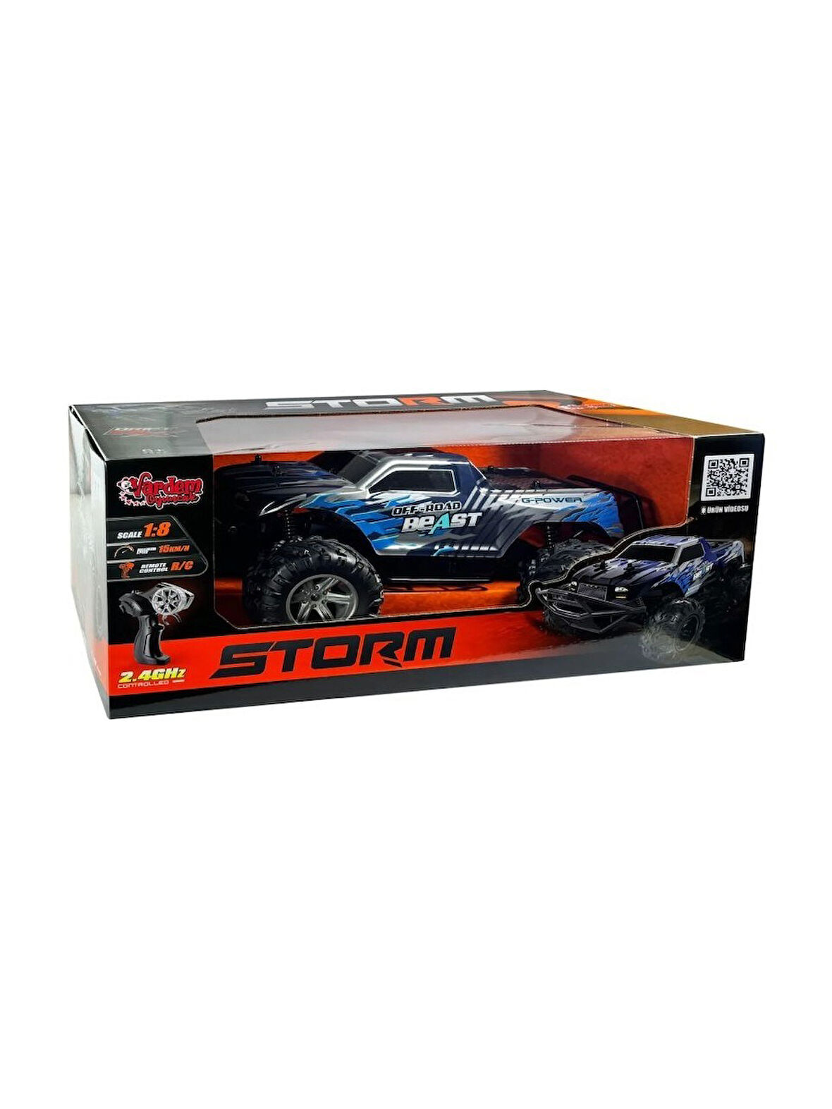 Kumandalı Storm Off-Road Araba 666-835A F/f R/c 2.4ghz 1:18 Şarjlı 6+