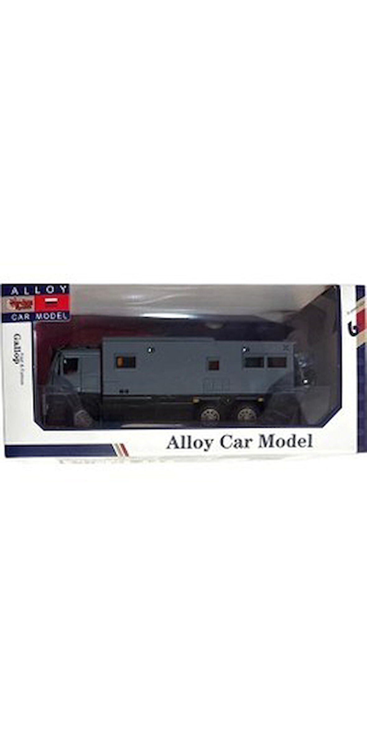 Çek Bırak Işıklı ve Sesli Açılabilir Kapı Motorlu 1:24 Model Karavan 6+ Tekli XHD-A3217